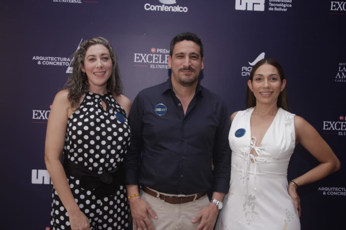 María Antonia Corrales, César Viloria y Liz Tuñón.