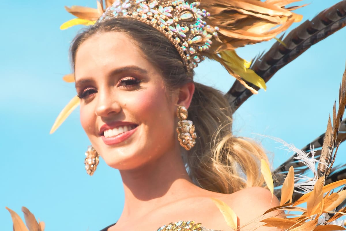 Las reinas del Concurso Nacional de Belleza en el Carnaval de Barranquilla