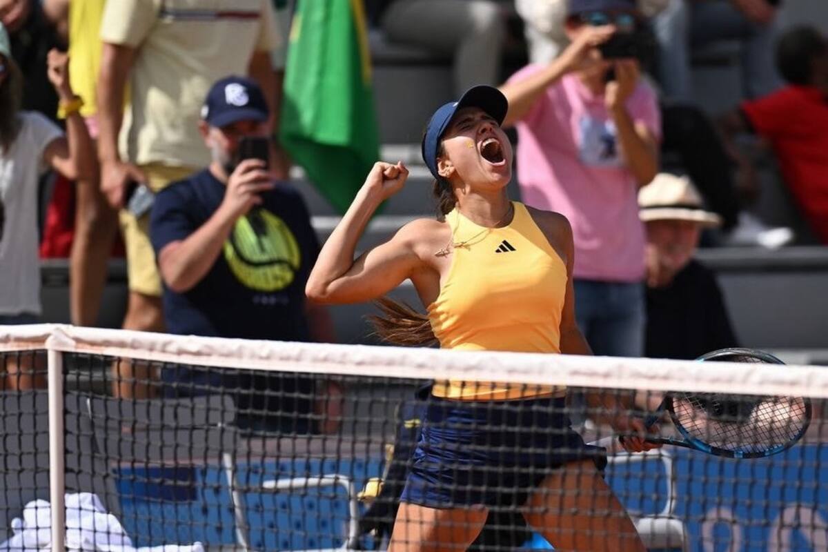 Video: la reacción de María Camila Osorio con Rafael Nadal