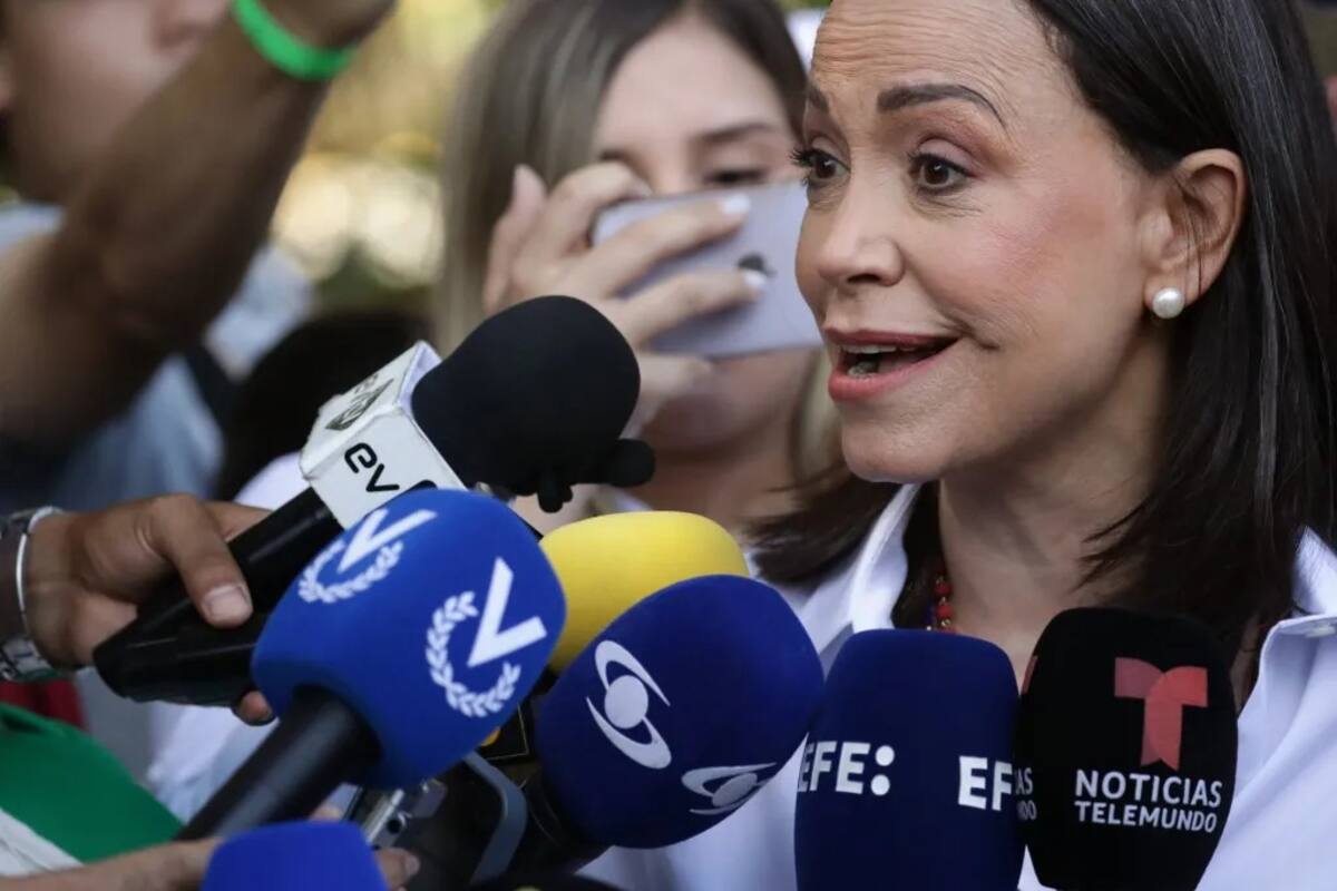 María Corina Machado calificó como “apoteósica” la participación en las urnas