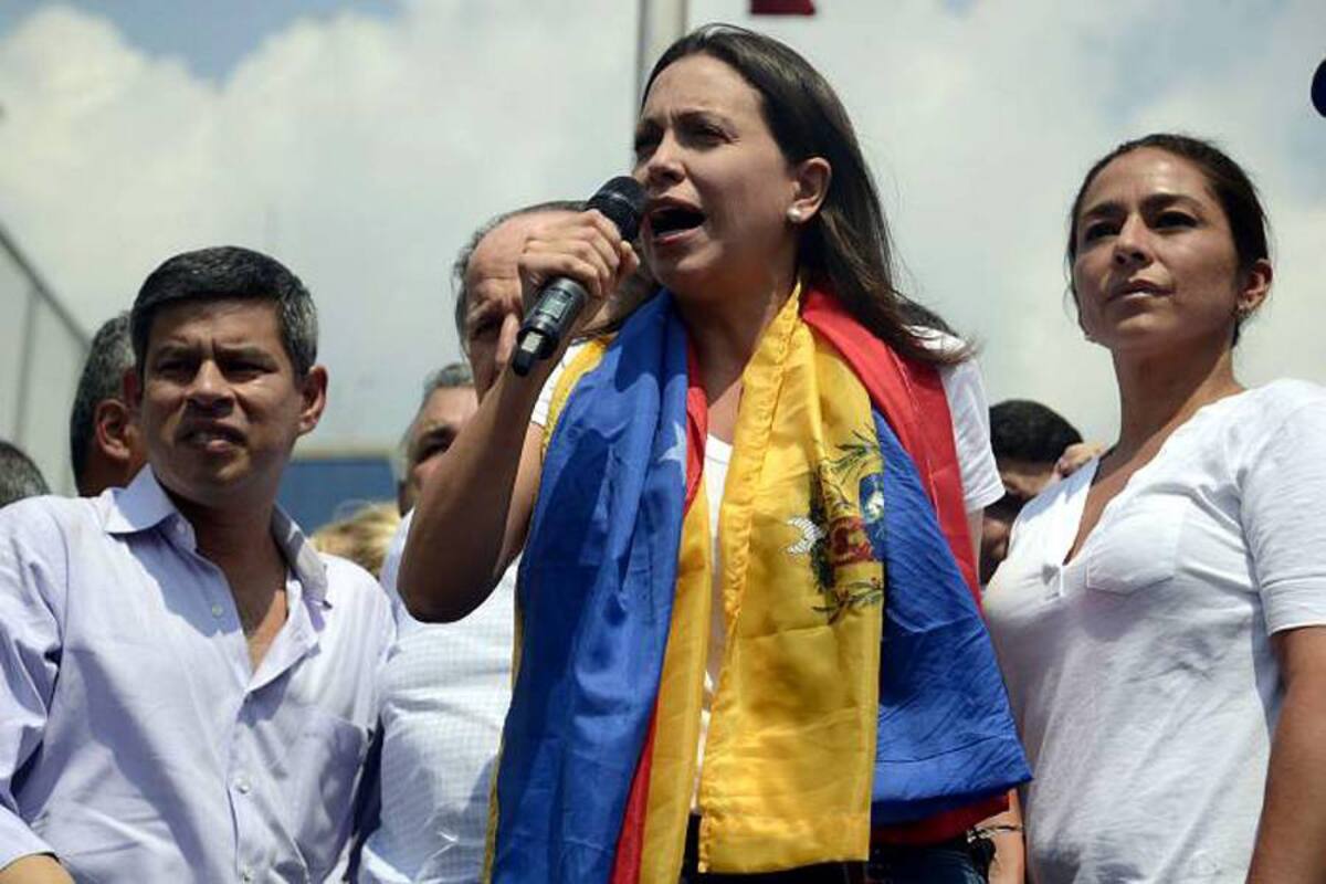 María Corina Machado denuncia muertes de detenidos en Venezuela