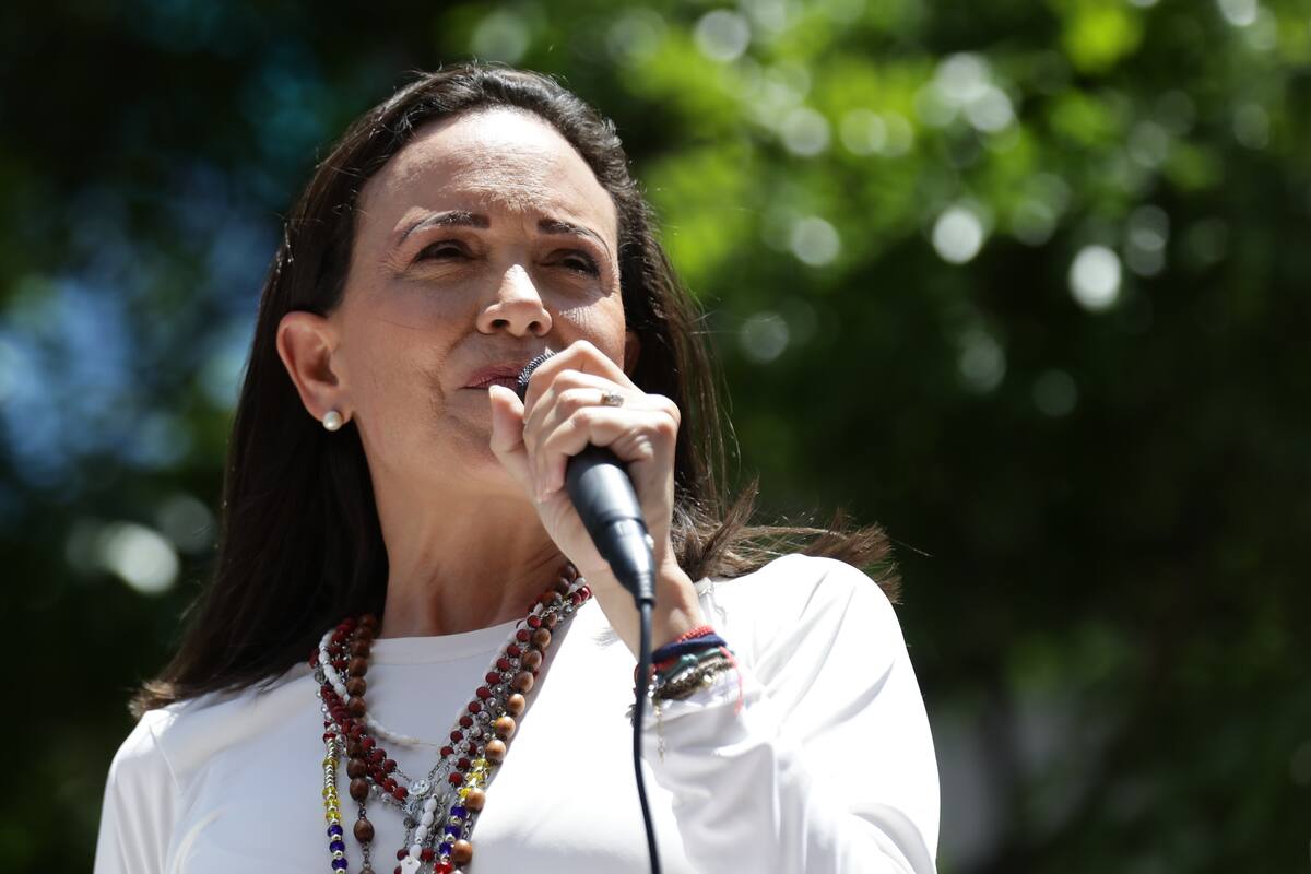 María Corina Machado desmiente a Maduro: “Estoy aquí en Venezuela”