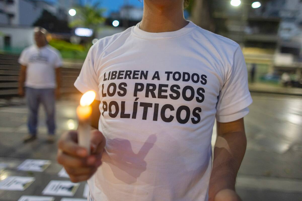 Foro Penal confirma liberación de 24 presos políticos en Venezuela. // Foto: EFE/ Miguel Gutiérrez