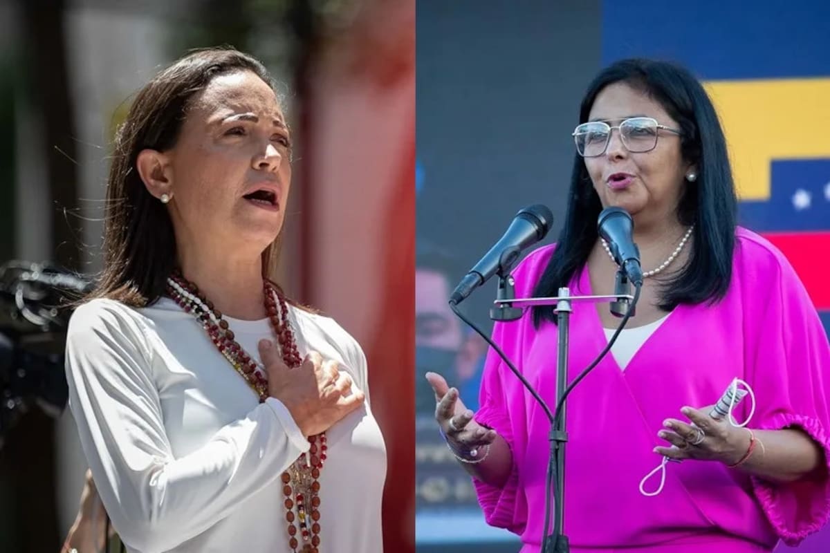 Delcy Rodríguez inicia recorridos por los estados que visitó María Corina Machado