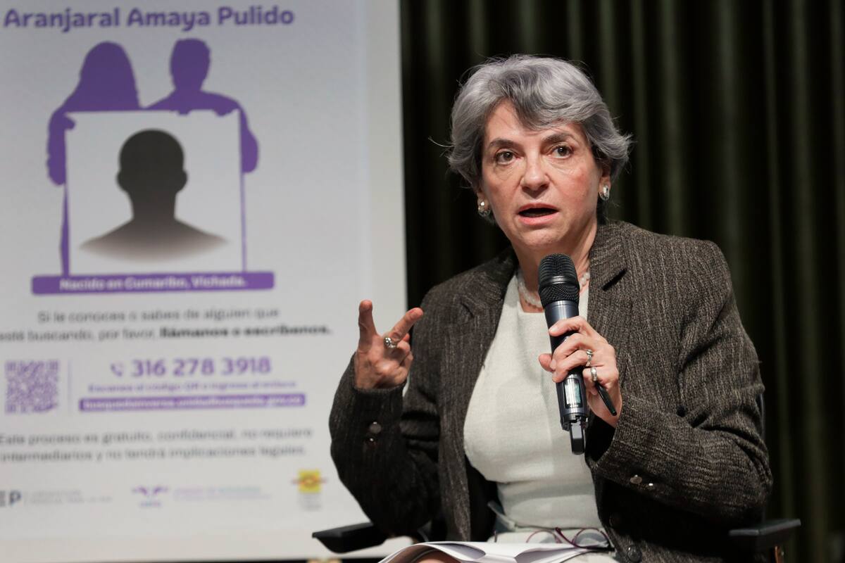 María del Pilar Valencia, magistrada del Tribunal de la Justicia Especial para la Paz (JEP). // Foto: EFE