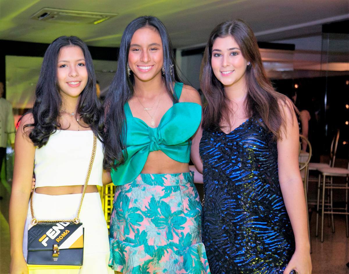 María Fernanda Arce, Mariana Jiménez y Ana Sofía Arango.
