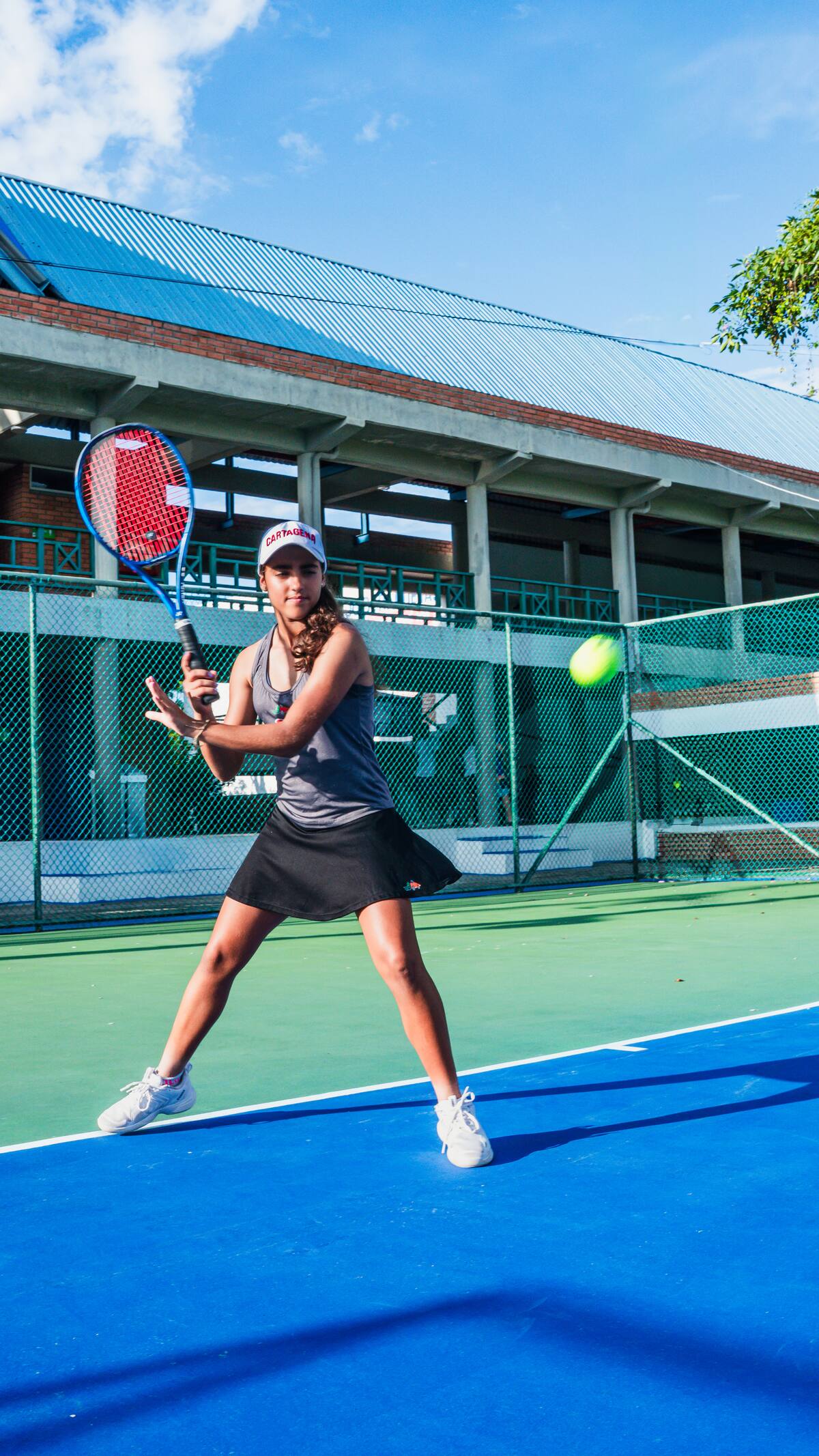 María Gabriela Baena tiene como referente a Serena Wiliiams.//CORTESÍA