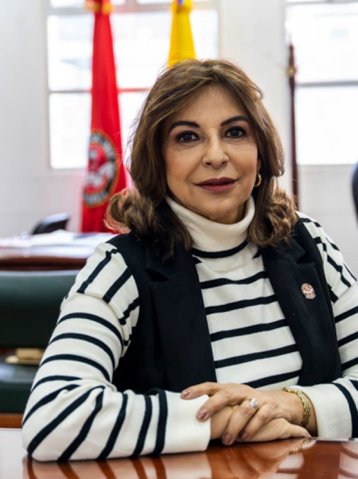 María García, primera mujer en ser elegida presidenta de la Universidad Libre en más de un siglo de historia institucional.