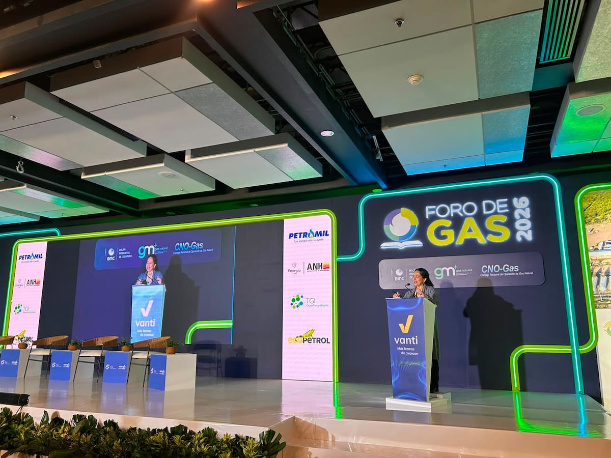 María Inés Agudelo, presidenta de la Bolsa Mercantil de Colombia. // Julie González - El Universal