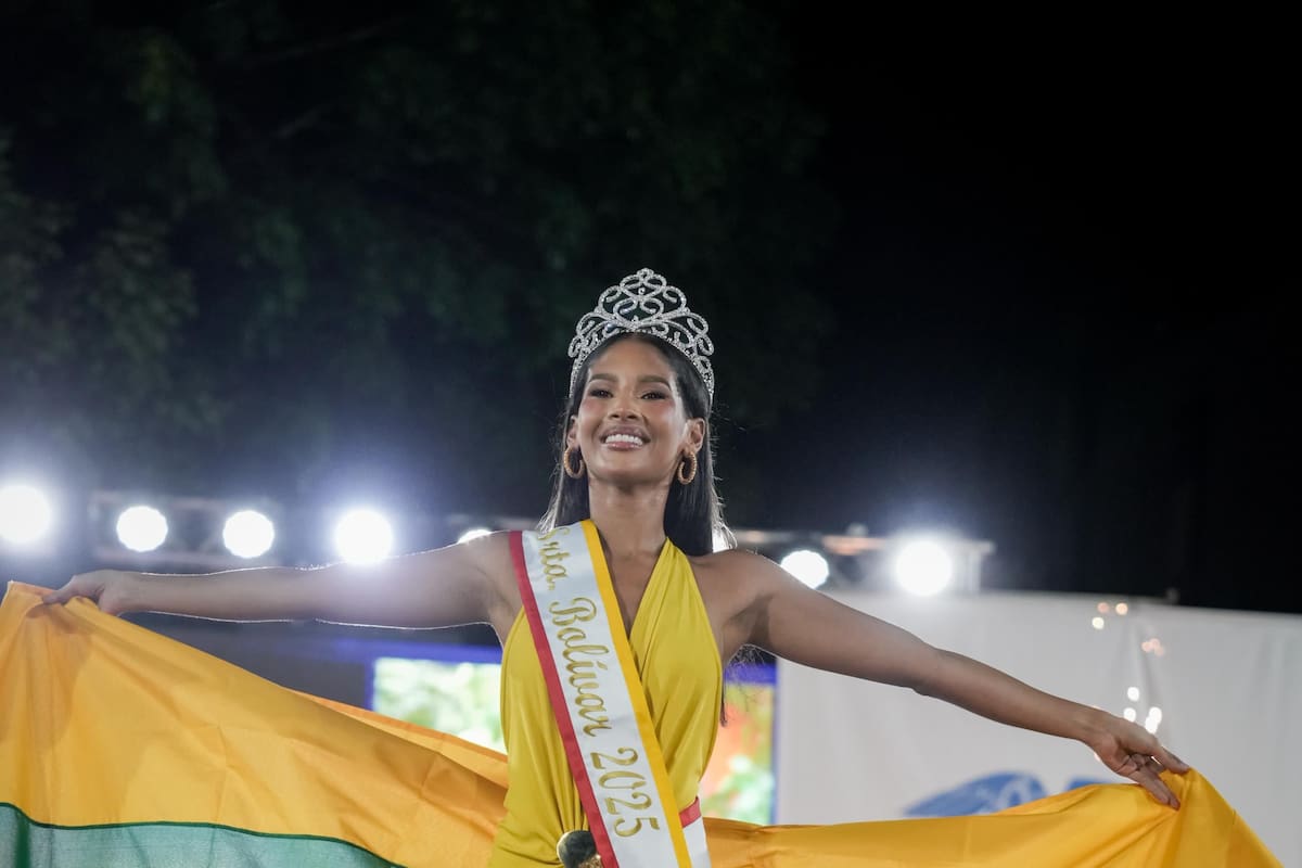 María José Ayazo, la nueva Señorita Bolívar, fue coronada en Santa Rosa del Sur