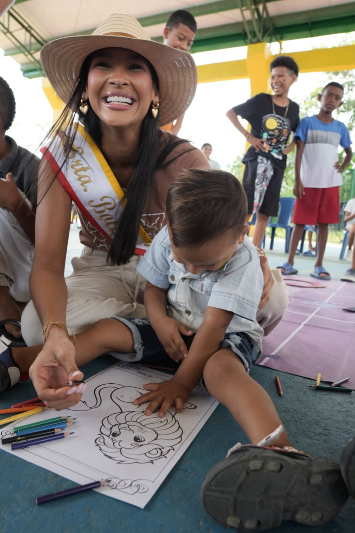 María José Ayazo: la historia de la reina que llevó ollas comunitarias a 24 municipios de Bolívar. // Cortesía