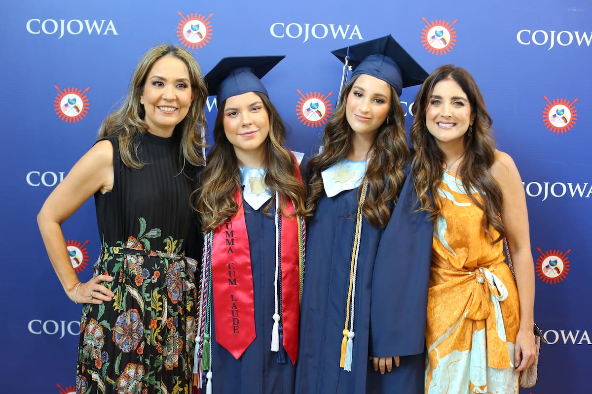 María Paula Morales, Laura Paternina, Silvana Barbosa y Silvana Tejada.