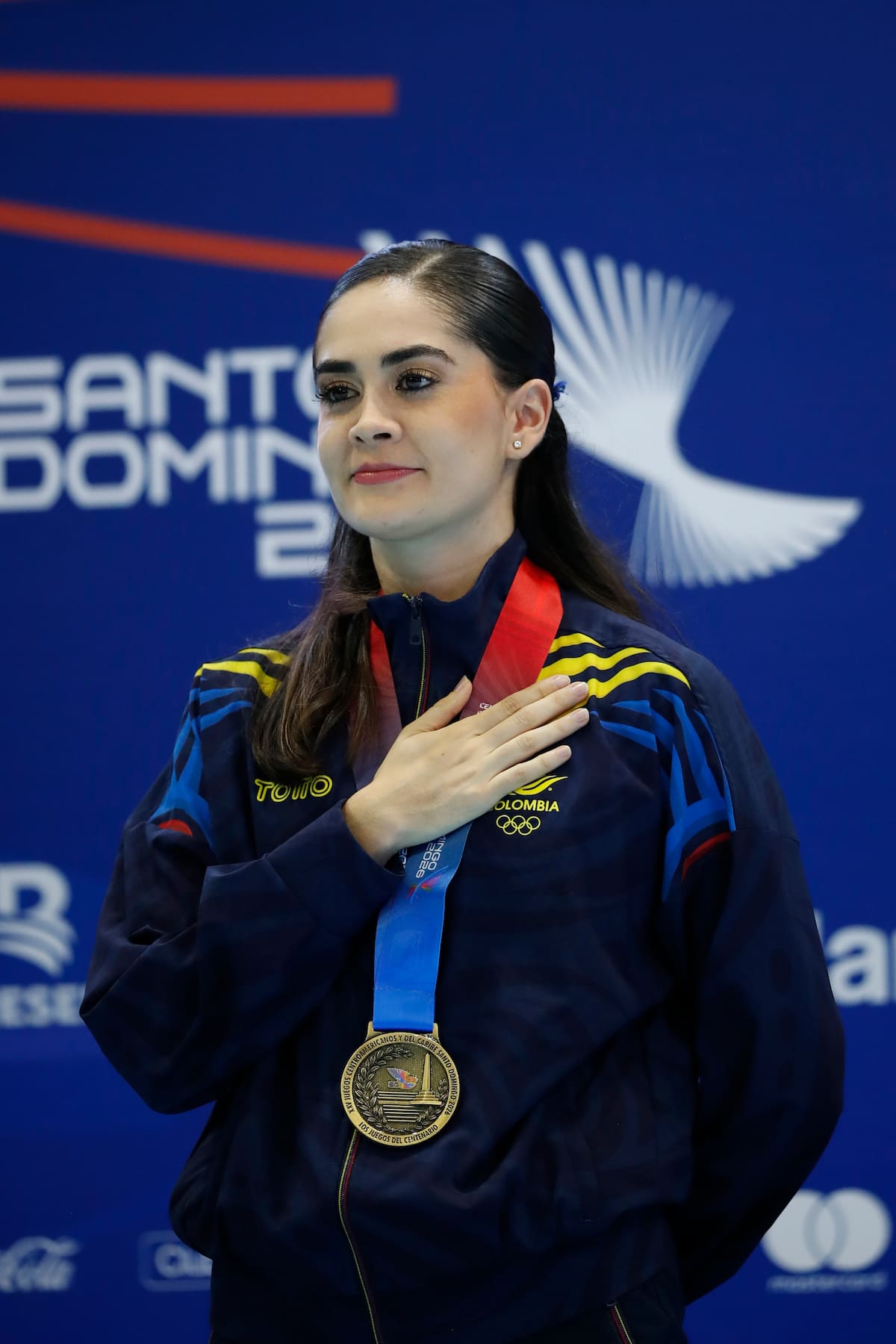 María Paulina Pérez conquistó una medalla de oro en patinaje artístico en los Juegos Centroamericanos y del Caribe 2026. //Foto, EFE: Rodrigo Sura