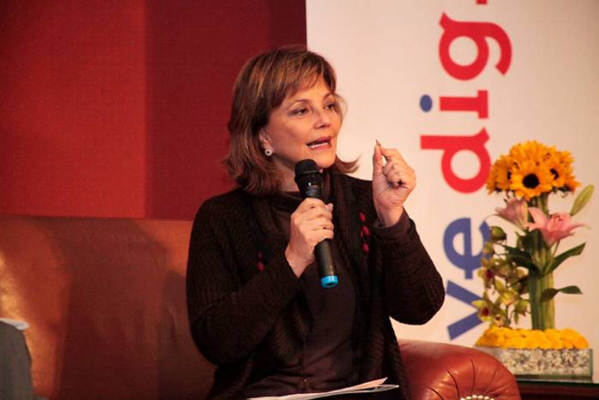 La ministra de Educación, María Fernanda Campo, asistió al lanzamiento del libro virtural de Computadores para Educar, que pretende motivar a los maestros para que usen las nuevas tecnologías. ColPrensa