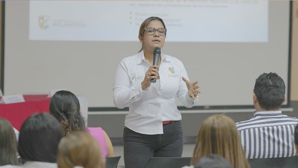Maribel Castro Flórez, subsecretaria de Desarrollo Educativo del Atlántico.//Cortesía.