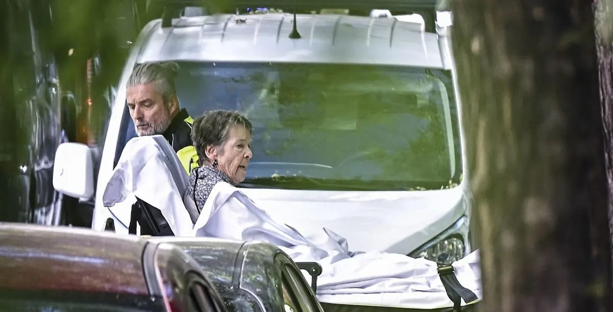 Maricarmen, la mujer de 87 años tras ser desahuciada el pasado miércoles. (Foto: EFE)