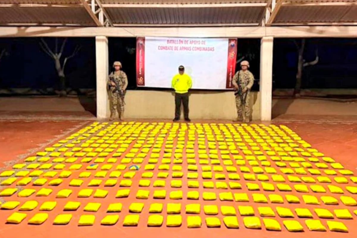 Incautan más de 250 kilos de marihuana escondidos en una vivienda
