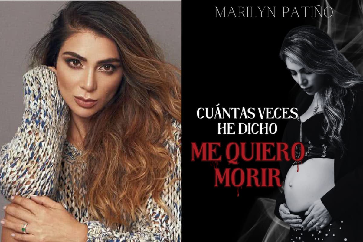 Marilyn Patiño lanza su libro. //Fotos: redes sociales.