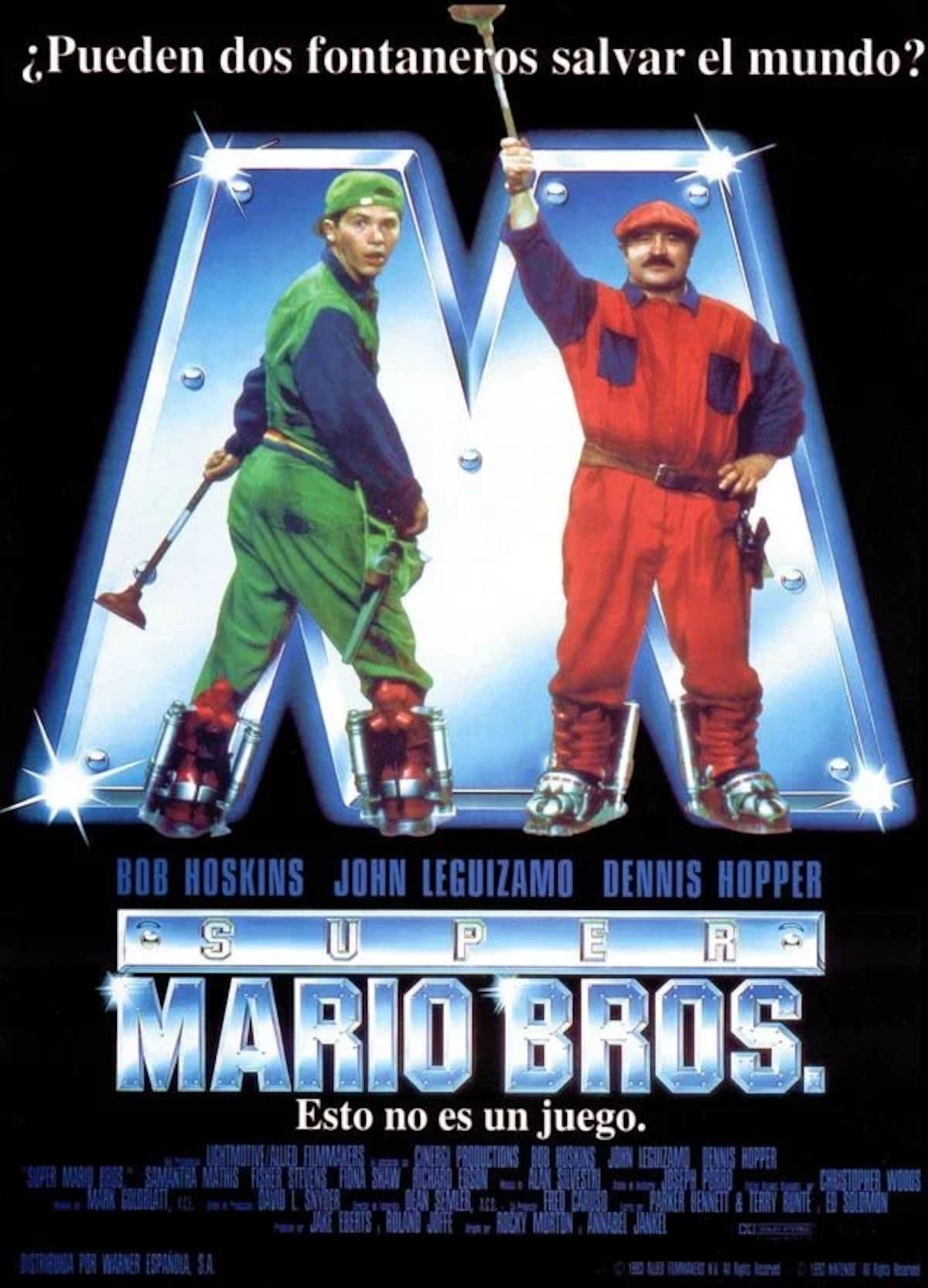 Primera película de Mario Bros (1993). //Foto: SensaCine.