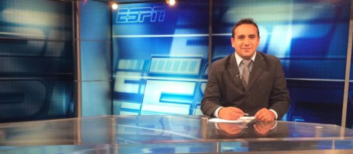 Mario Sábato, narrador de ESPN. COLPRENSA