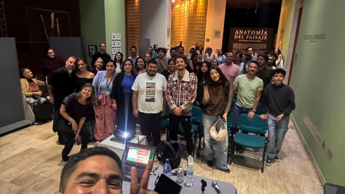 Llegó hasta territorio mexicano, dictó algunos talleres y mostró su esencia artistica en su recorrido // Cortesía Marion.Ve