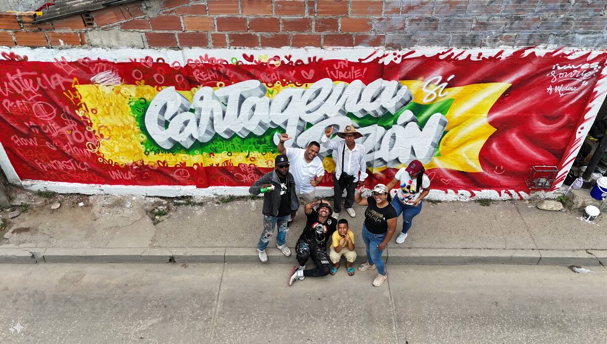 Marion.Ve busca alcanzar la gloria para inspirar a los niños soñadores de Cartagena. //Foto: Diego Alonso Rosales Negrete