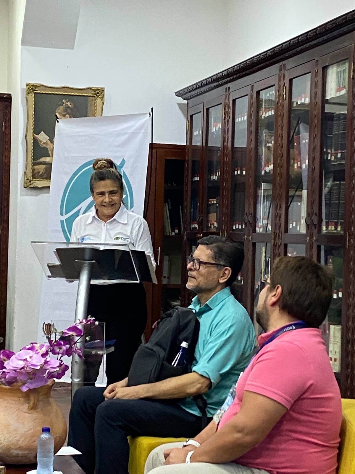 Marly Mardini Llamas, directora del Observatorio de Actividades Marítimas y Portuarias. // Cortesía