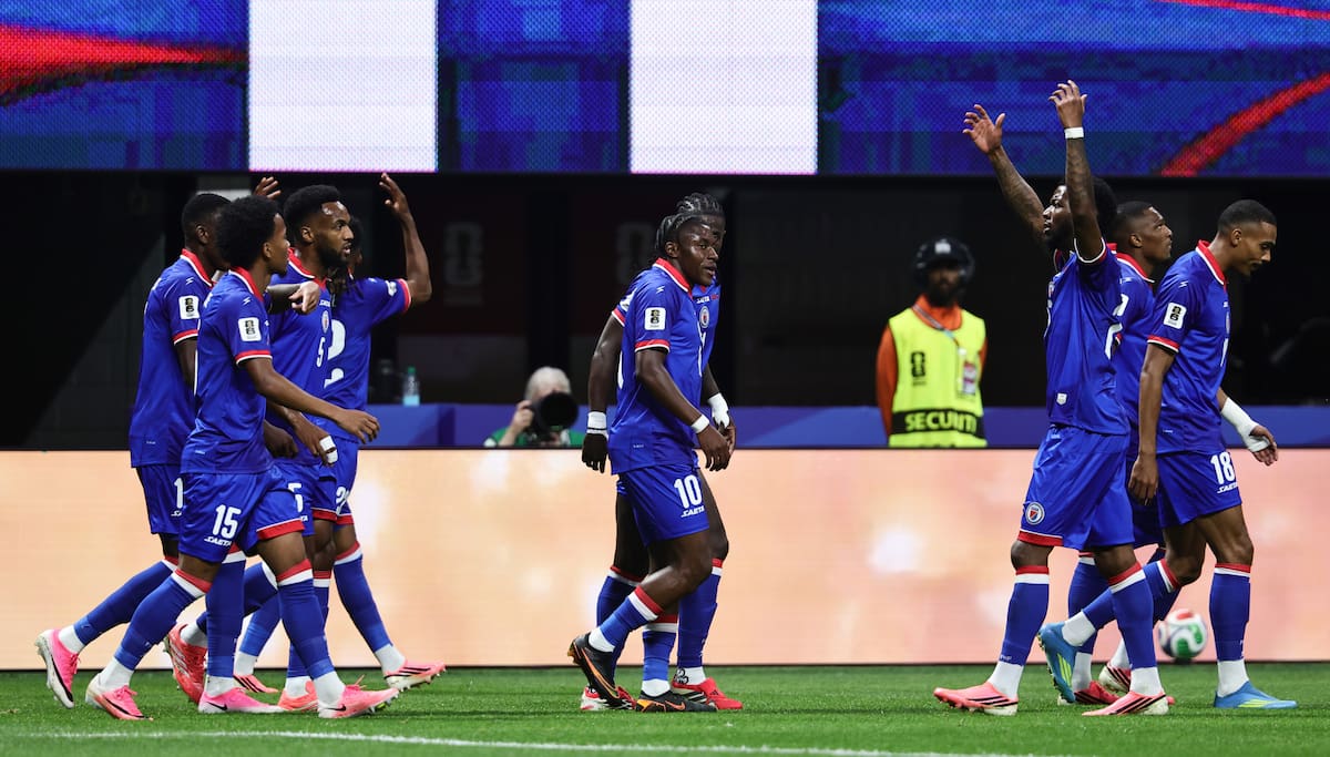 Haití marcó dos goles por primera vez en un partido de Mundial. Marruecos sufrió a los centroamericanos. //Foto, EFE: RONALD WITTEK
