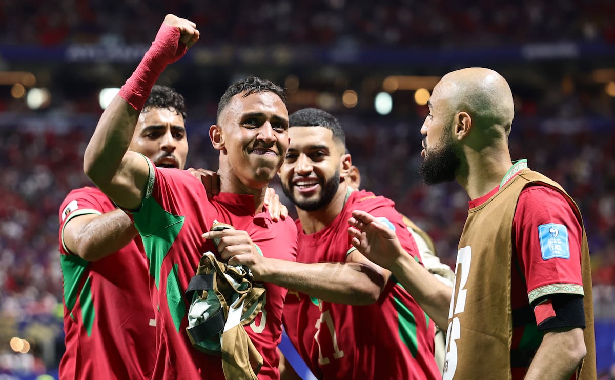 Marruecos avanzó a los dieciseisavos del Mundial tras derrotar a Haití. //Foto, EFE: RONALD WITTEK