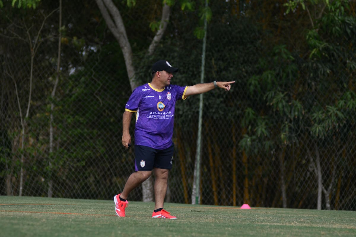 Martín Cardetti ya es el técnico en propiedad del Real Cartagena. // CORTESÍA