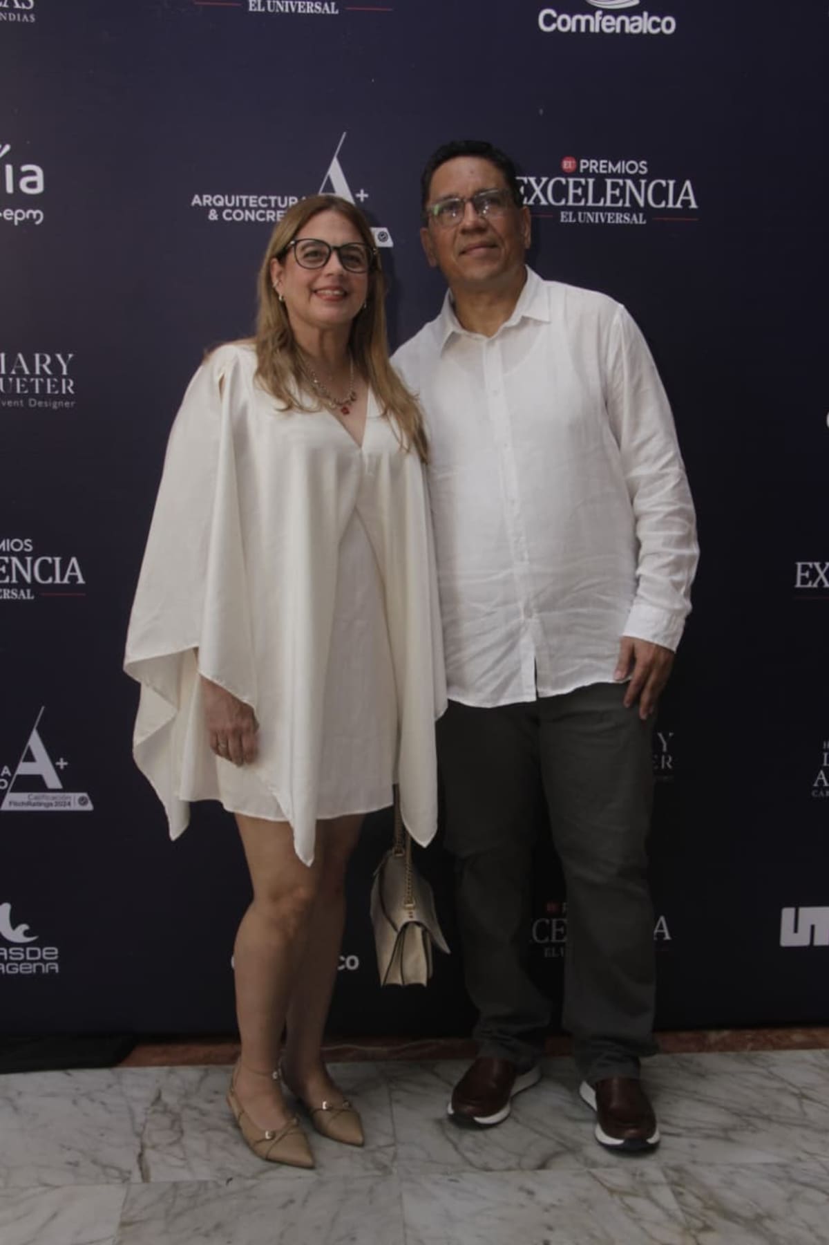Mary Carrasquilla y Rafael Nieves.