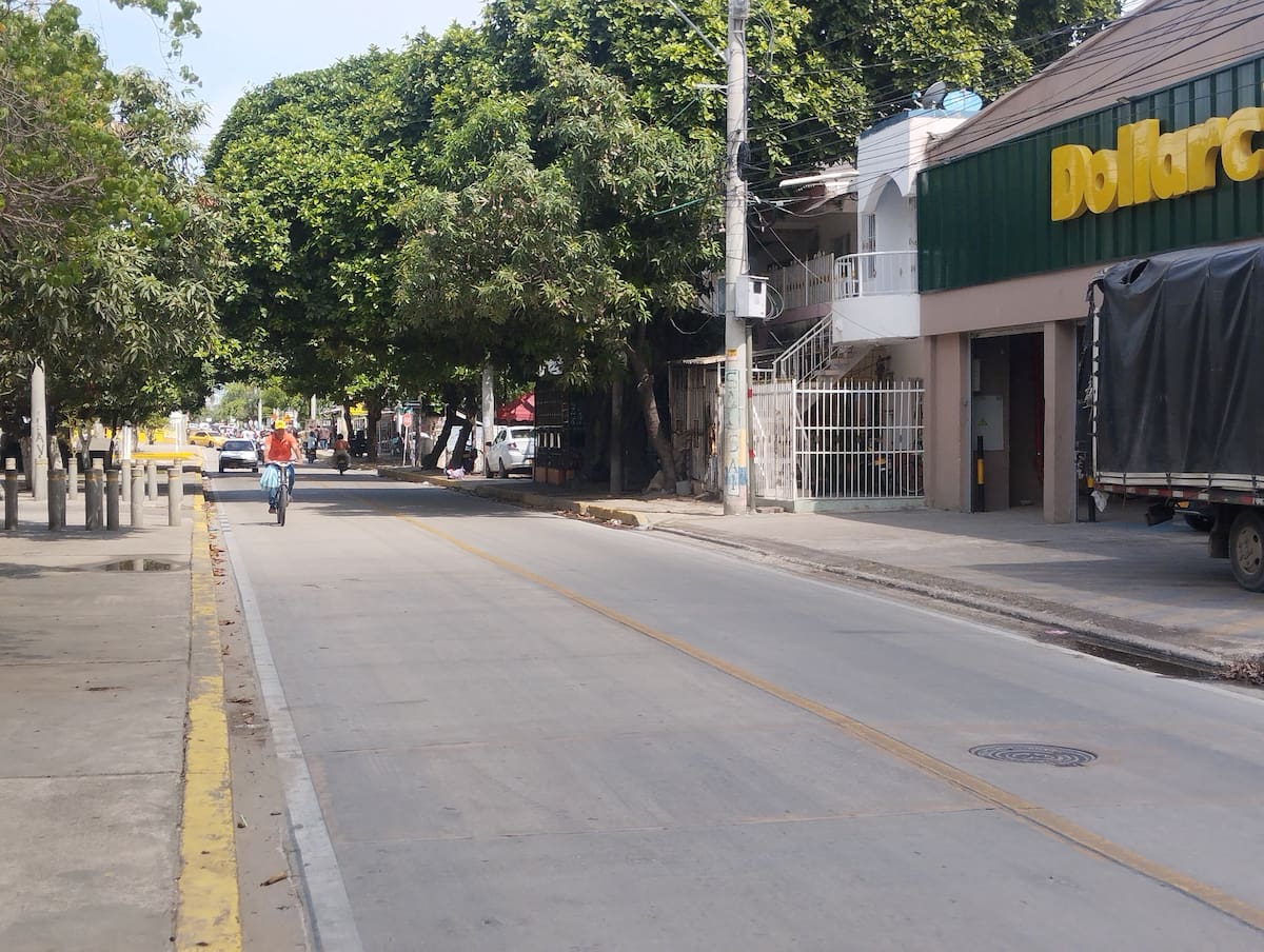 En este sector de la Avenida Venao Flórez, en Olaya Herrera, perdió la vida Marysol Rodríguez Aguirre. //FOTO ÓSCAR DÍAZ ACOSTA//EL UNIVERSAL.