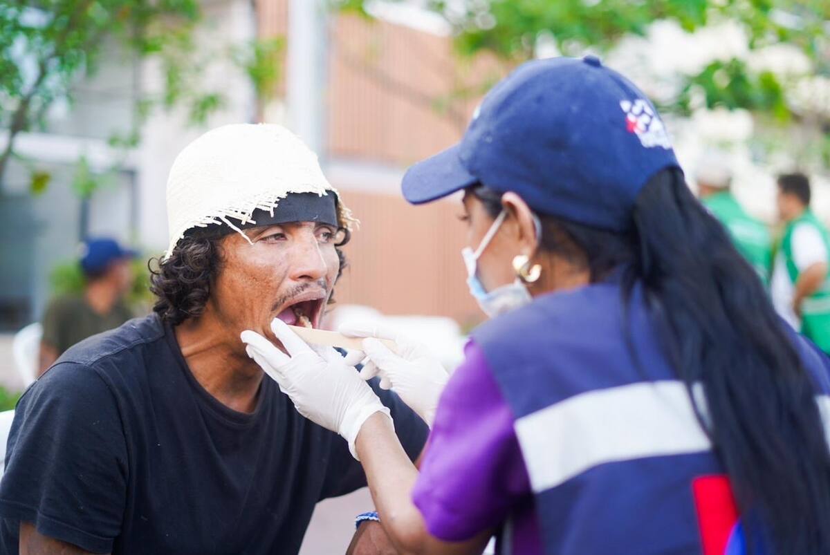 Más de 190 habitantes de la calle son afiliados a sistema de salud en Cartagena. // cortesía: Alcaldía de Cartagena