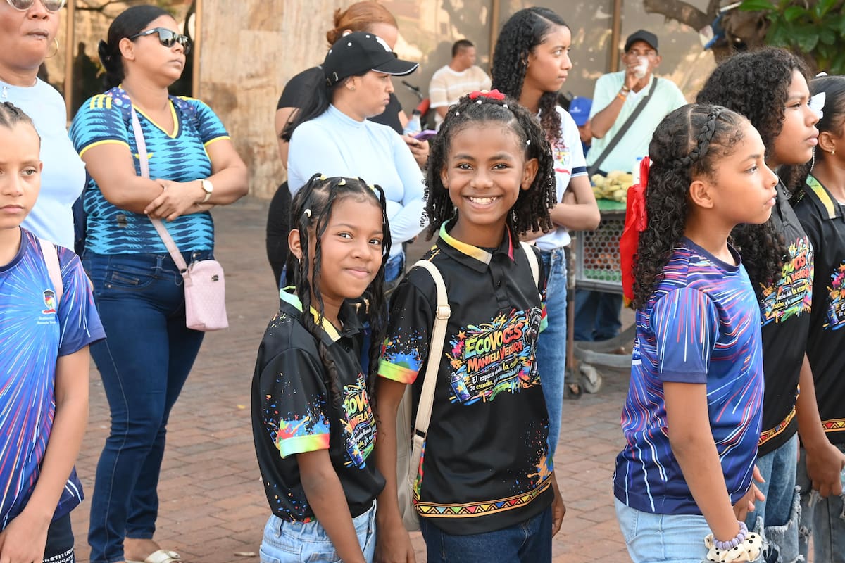 Más de 200 estudiantes finalizaron con talleres y recorridos, la fase vivencial de la Ruta por la Historia de Cartagena. // Foto: Valentina Grice - SMPC