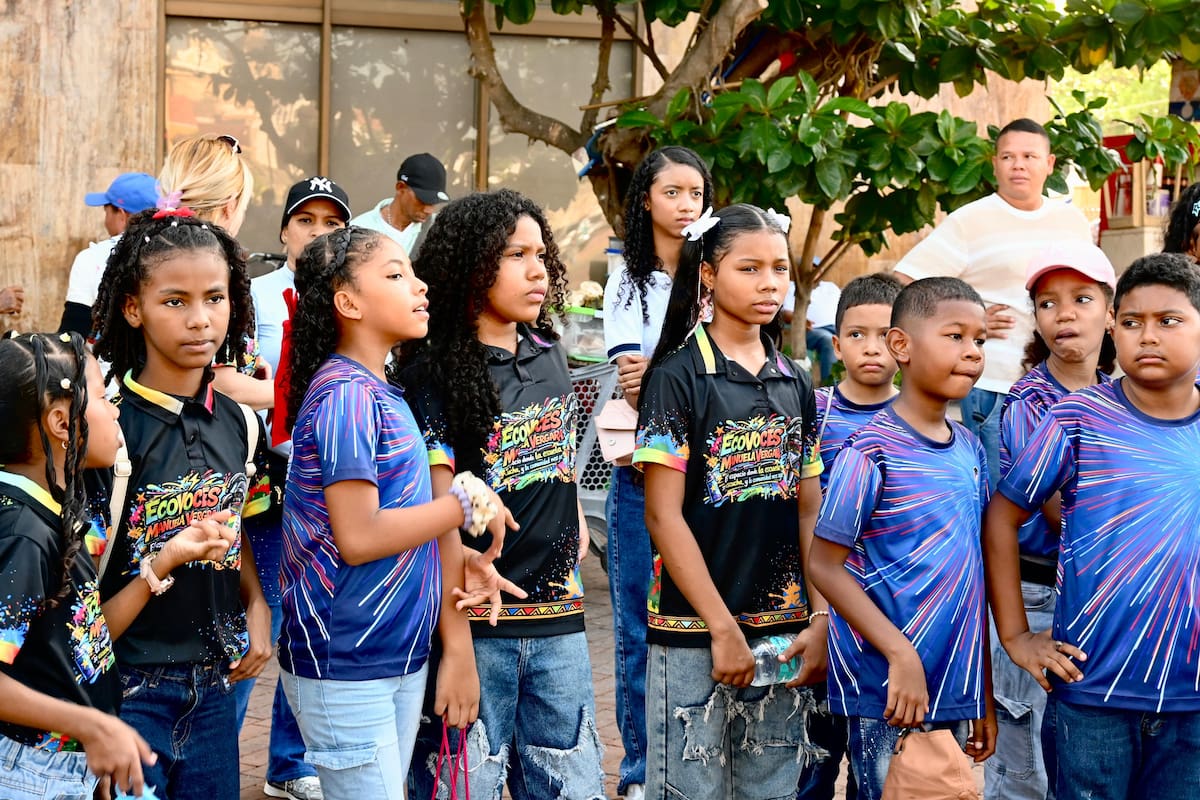 Más de 200 estudiantes finalizaron con talleres y recorridos, la fase vivencial de la Ruta por la Historia de Cartagena. // Foto: Valentina Grice - SMPC