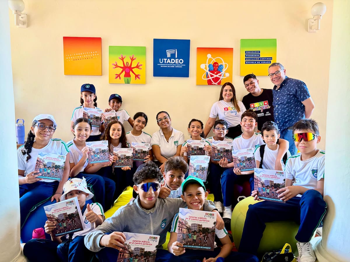 Más de 200 estudiantes finalizaron con talleres y recorridos, la fase vivencial de la Ruta por la Historia de Cartagena. // Foto: Valentina Grice - SMPC