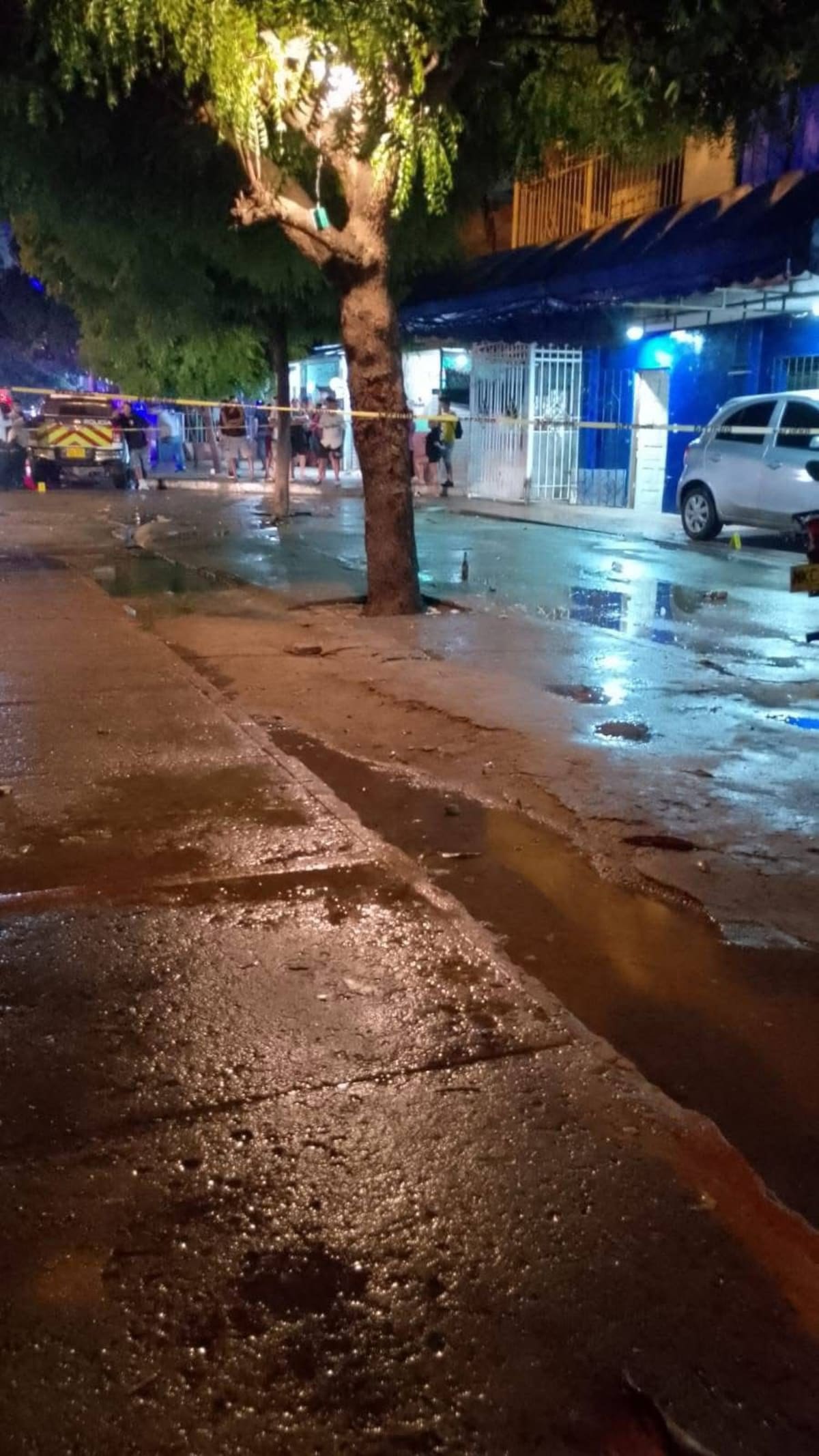En este sector del barrio Ciudad Bolívar, en el municipio de Soledad se produjo la incursión sicarial. //FOTO: TOMADA DE SOLEDAD 24 HORAS.