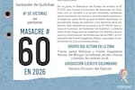 4 víctimas fatales dejó una masacre: grupos armados estarían detrás del ataque