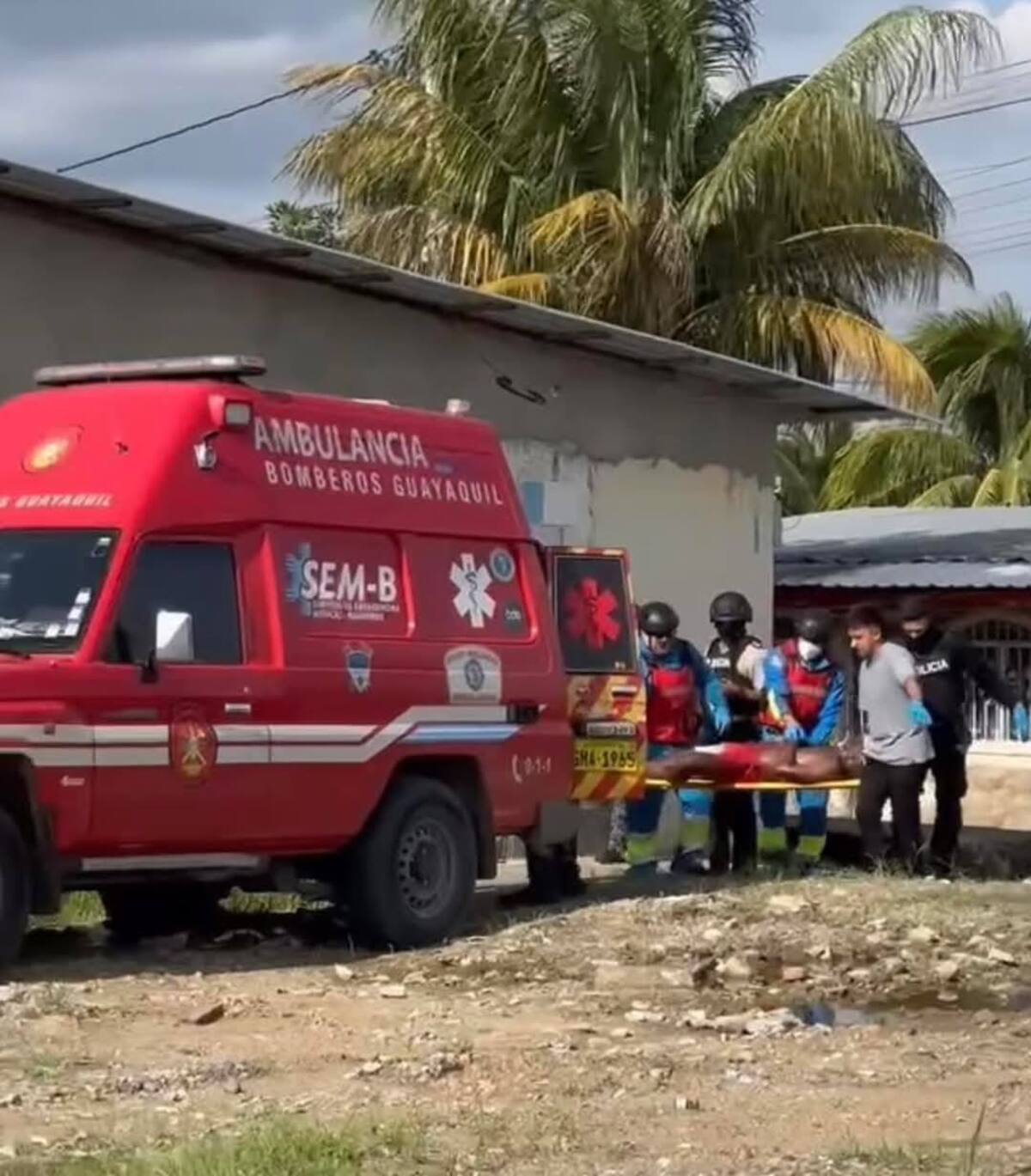 La mayor parte de las víctimas se concentró en la barriada de Socio Vivienda 2. //Tomada de X