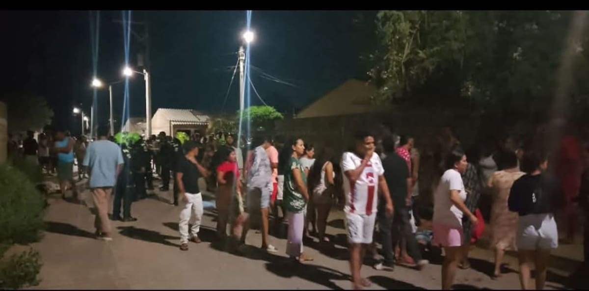 Los jóvenes fueron atacados mientras estaban en una esquina del barrio Parriental, en Maicao. // Foto: redes sociales.