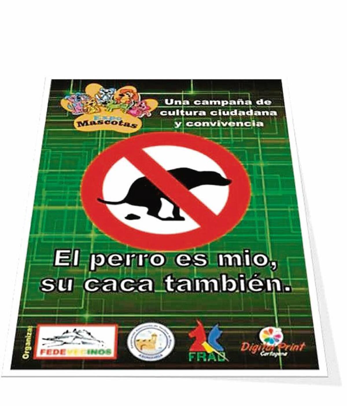Afiche de la campaña.