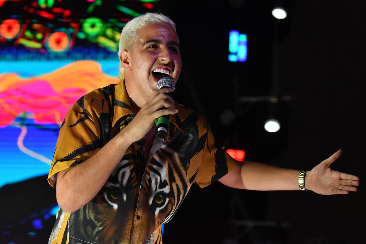 Martín Elías Jr. el público el otorgó el Congo de Platino en el Festival de Arquetas del Carnaval de Barranquilla 2026.//Cortesía Carnaval de Barranquilla.