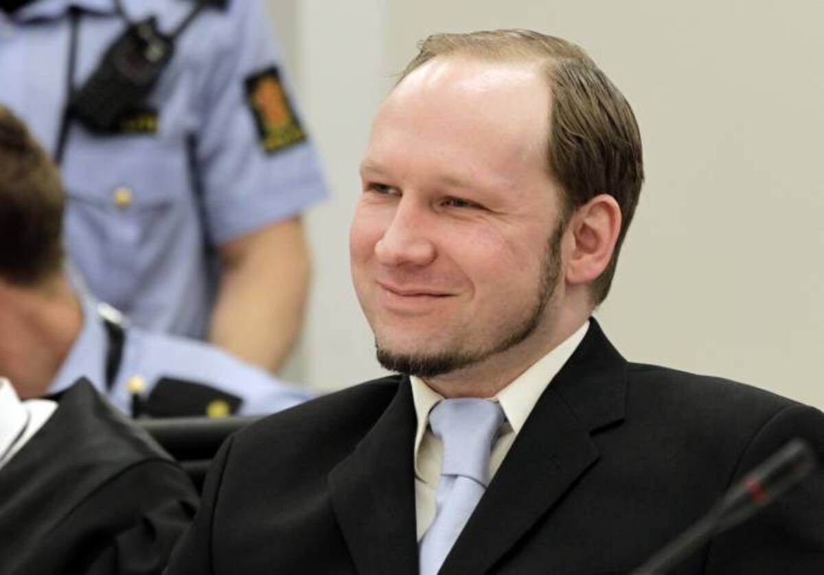 Anders Behring Breivik autor de la masacre en Noruega. AFP