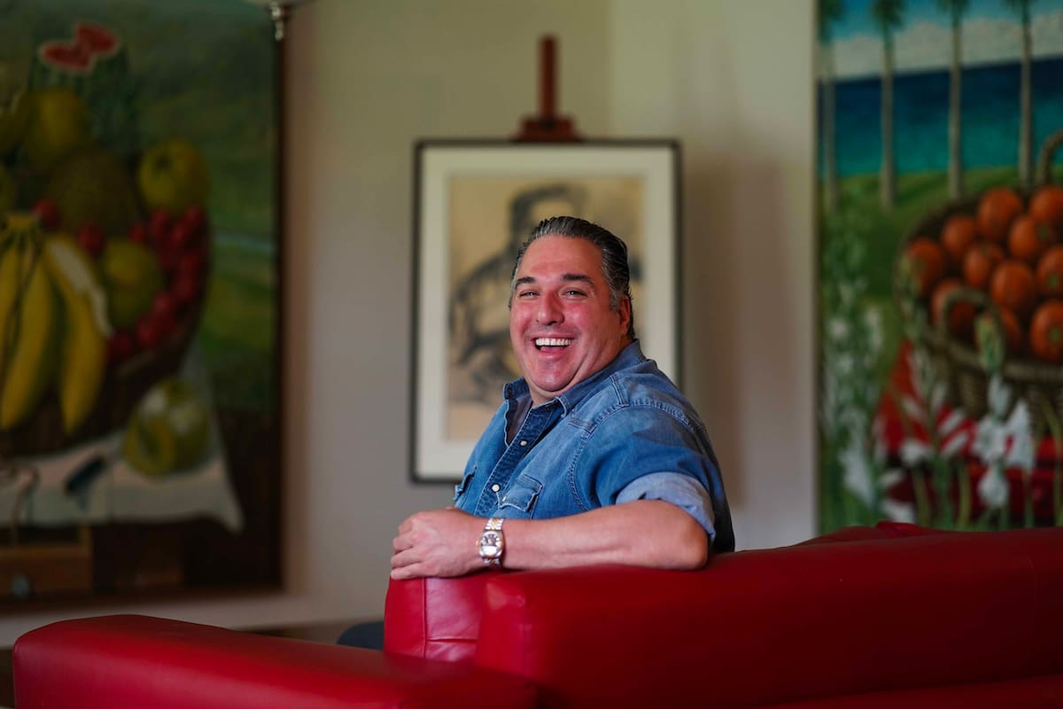 La historia de Mateo Blanco, coleccionista de arte latinoamericano y rarezas