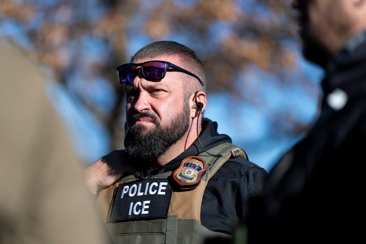 El director de campo en Baltimore del Servicio de Control de Inmigración y Aduanas Matt Elliston. //AP