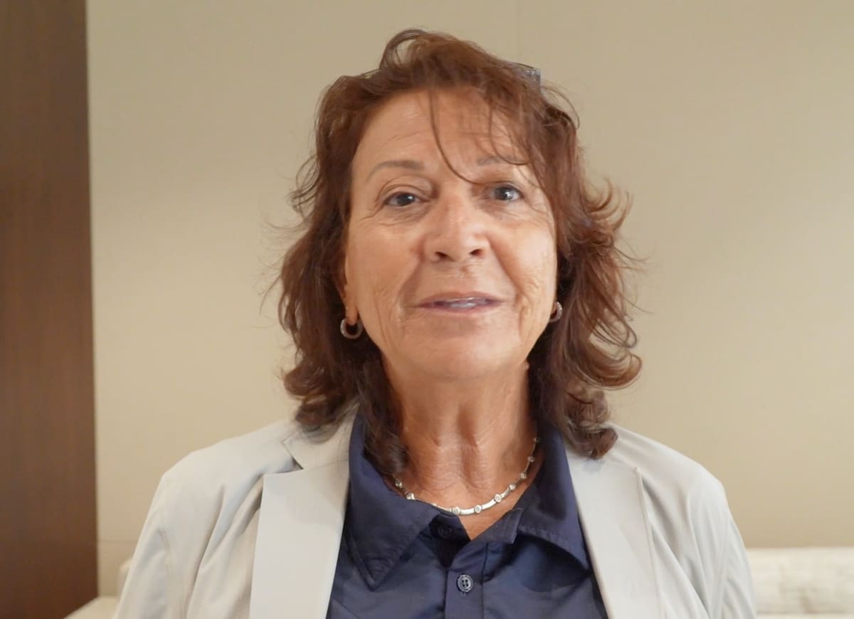 Maureen Croes, presidenta de Panam Aquatics.// //Cortesía Alcaldía de Barranquilla.