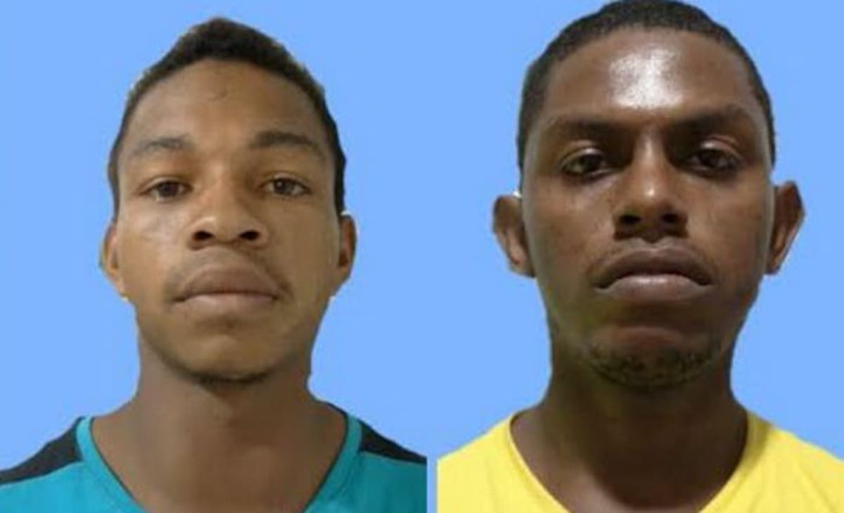 Mauricio Mendoza y Juan Pájaro, capturados por triple crimen en Malagana.