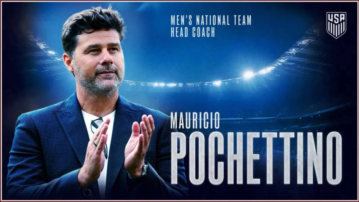 El argentino Mauricio Pochettino, el nuevo seleccionador de Estados Unidos. // Tomada de X @USMNT (U.S. Soccer Men's National Team).