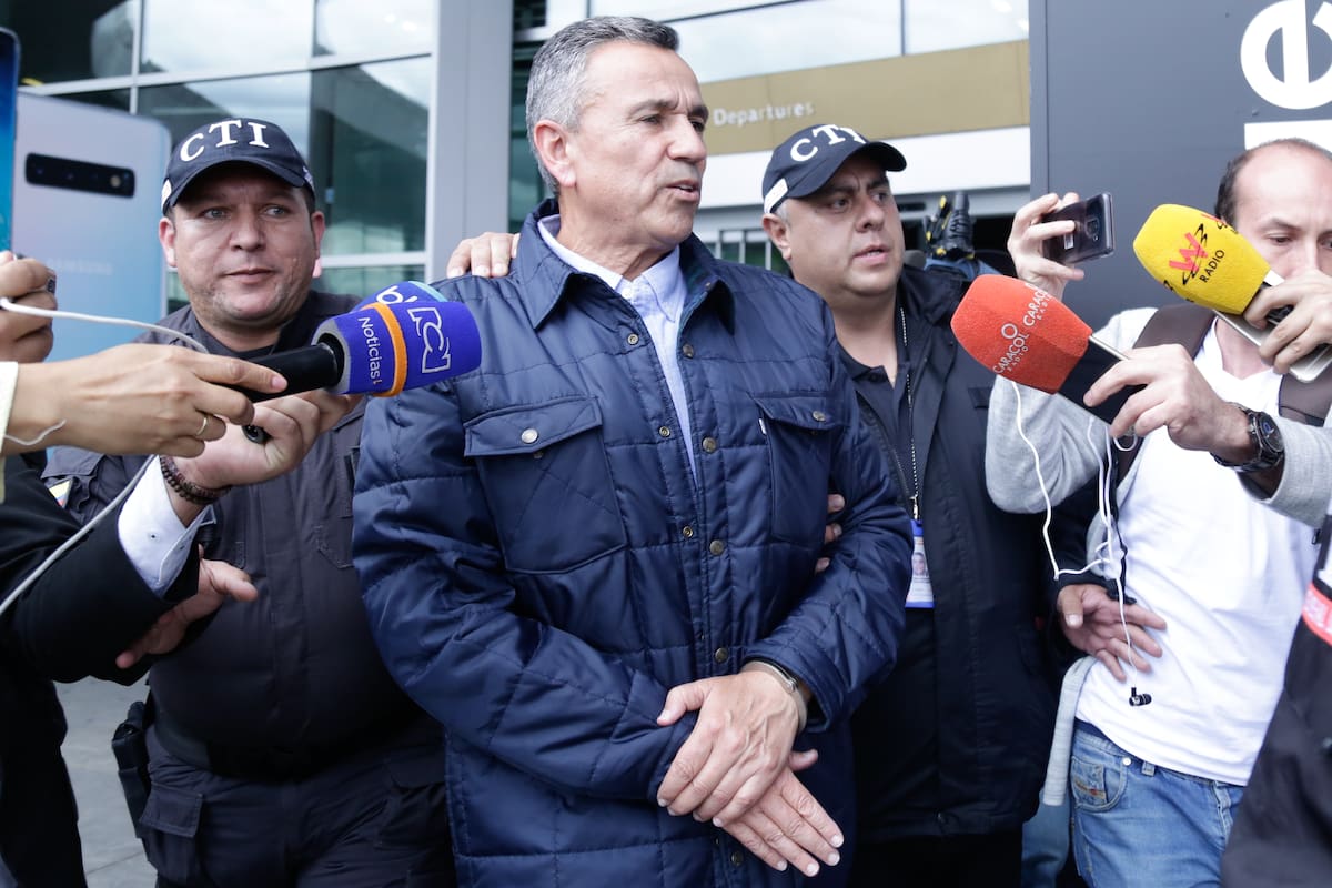 El general (r) de la Policía, Mauricio Santoyo. // Foto: Archivo - Colprensa.