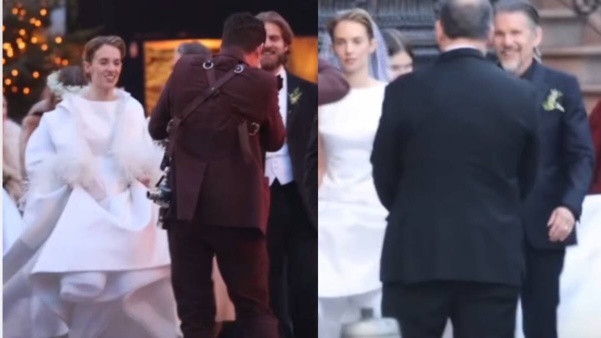 Maya Hawke se casó en secreto. // Captura de video